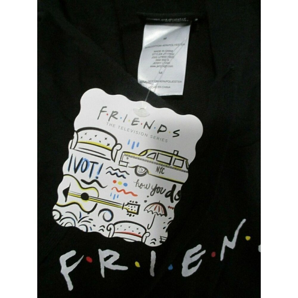 NWT Friends TV Show Hoodie Girls Junior Size Medium Jennifer Aniston - Picture 4 of 4